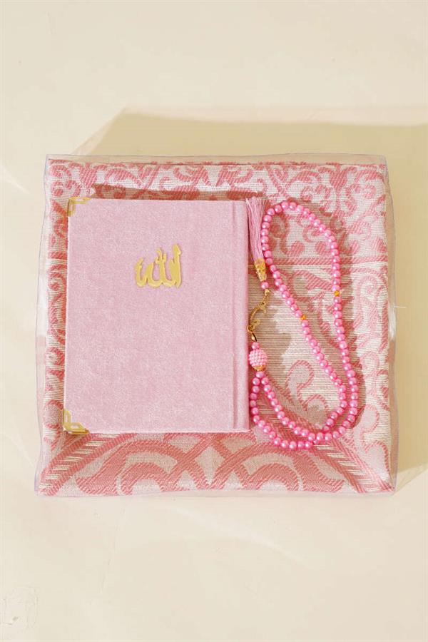 Pink Prayer Mat Set