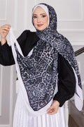 Sena Leopard Patterned Shawl Leopard