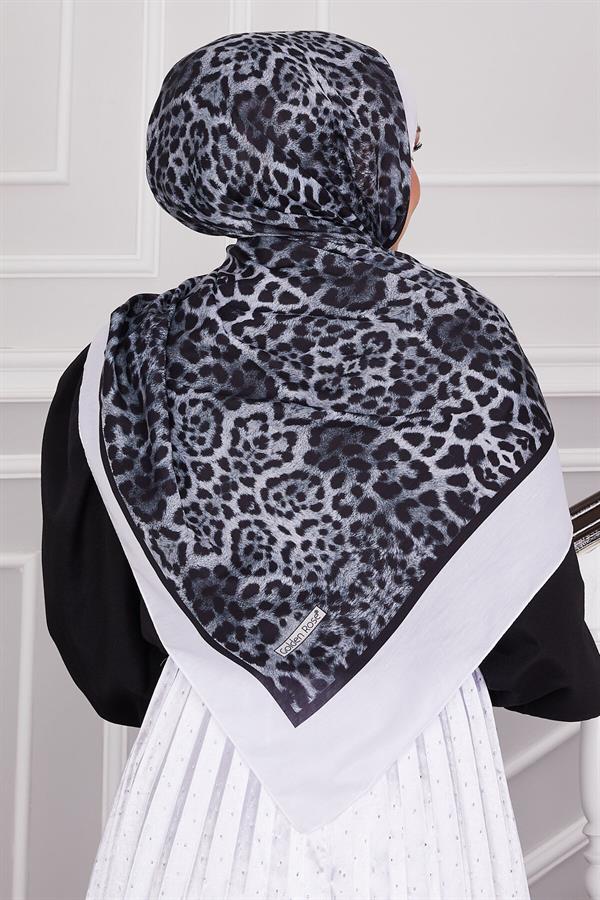 Sena Leopard Patterned Shawl Leopard