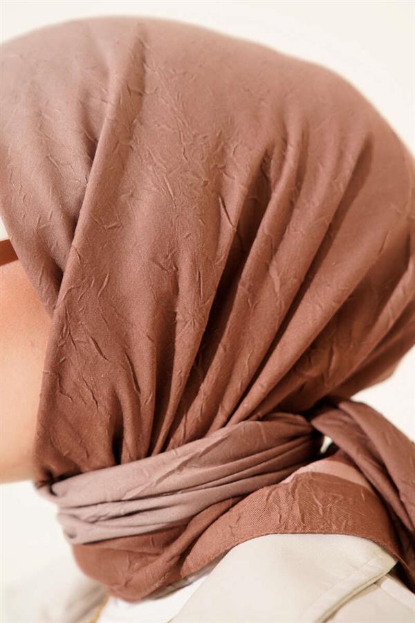 Striped Bamboo Krash Scarf Camel