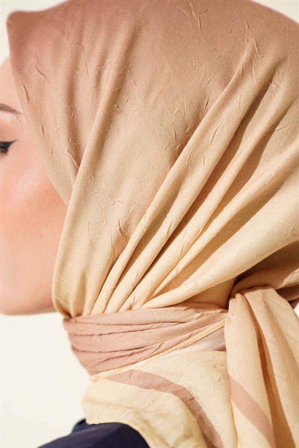 Striped Bamboo Krash Scarf Yellow