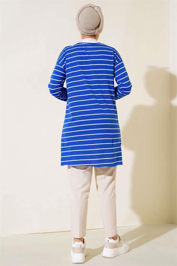 Striped Tunic Saxe