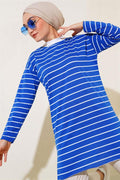 Striped Tunic Saxe