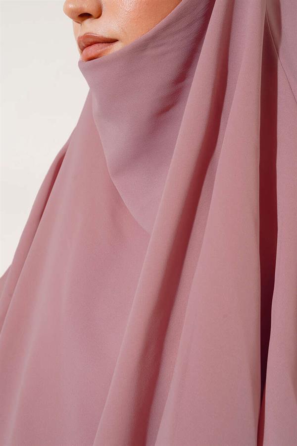 Chiffon Soufflé Himar Shawl Powder