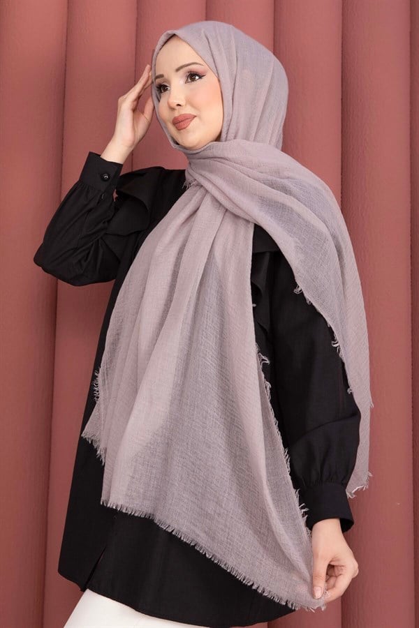 Soft Crepe Scarf Series Beige
