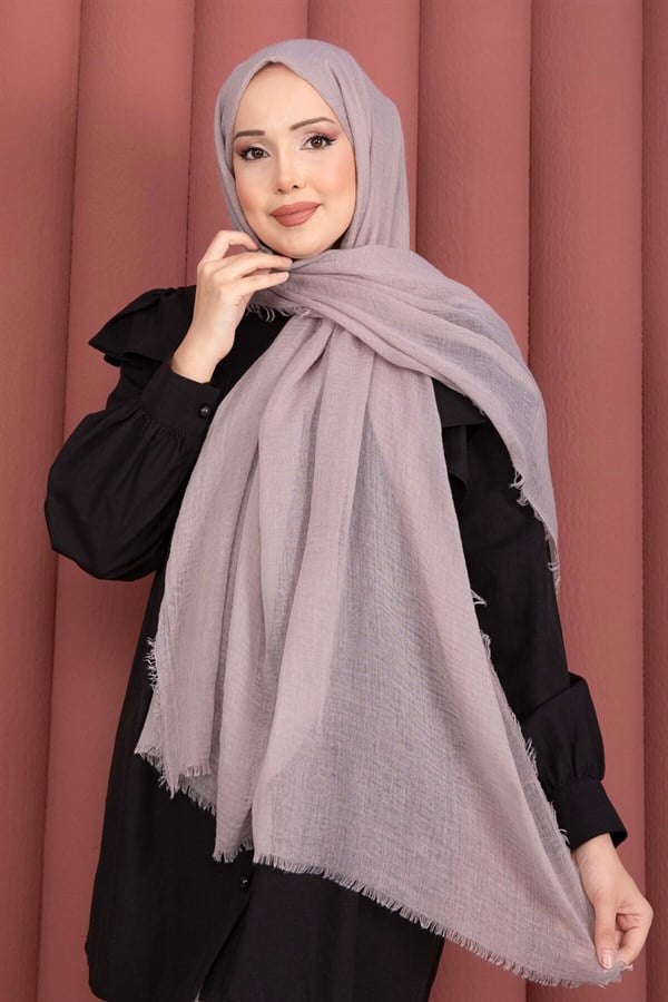 Soft Crepe Scarf Series Beige