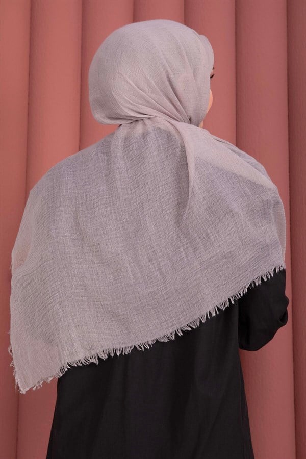 Soft Crepe Scarf Series Beige