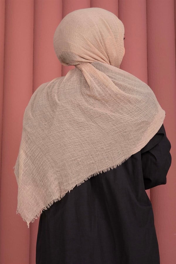 Soft Crepe Scarf Series Camel