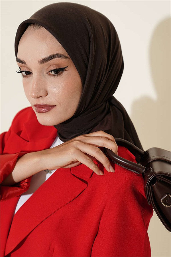 Soft Touch Series Scarf Dark Brown