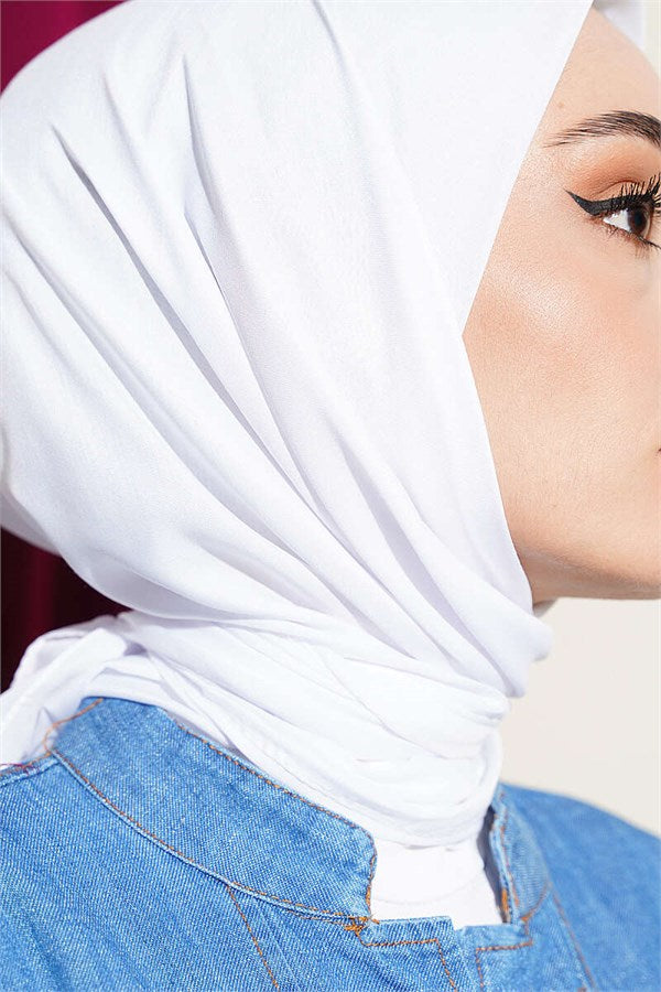 Soft Touch Series Scarf White