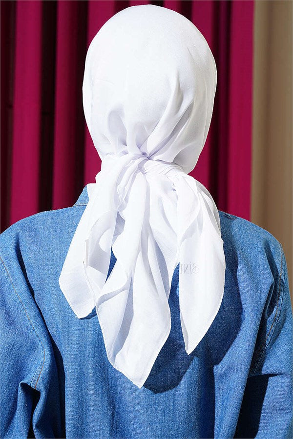Soft Touch Series Scarf White