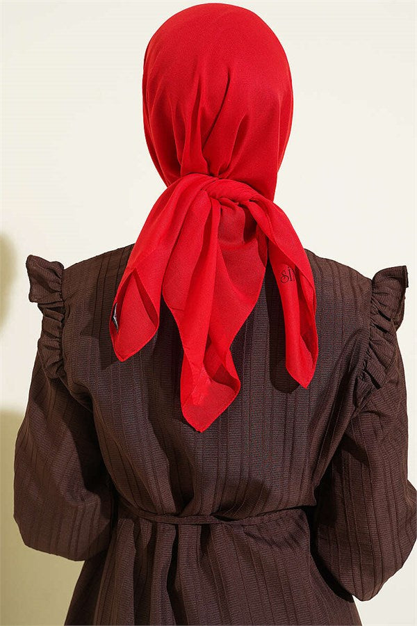 Soft Touch Series Scarf Red