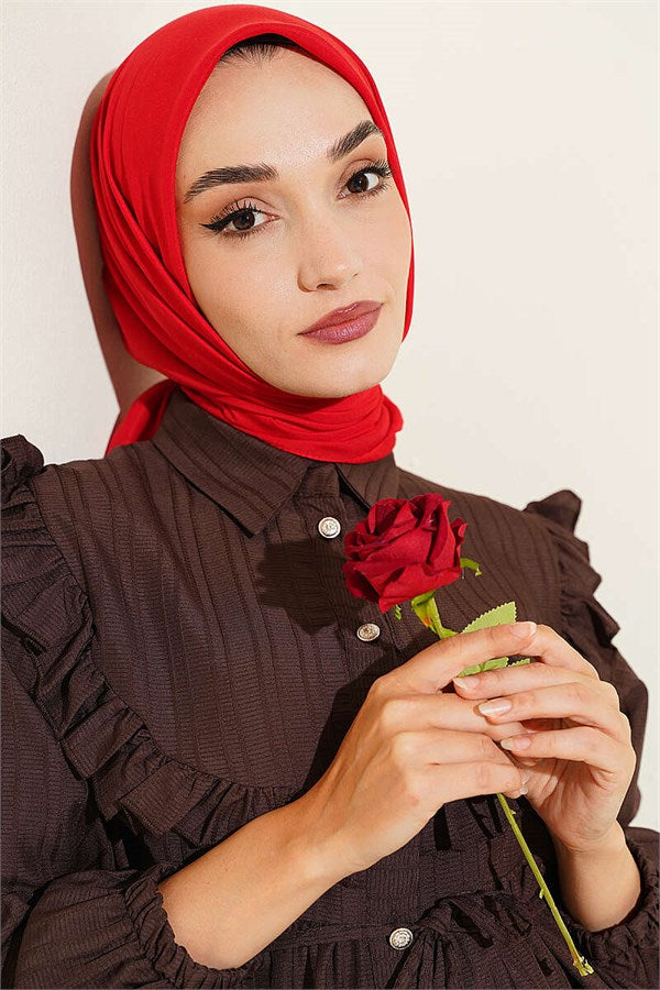 Soft Touch Series Scarf Red