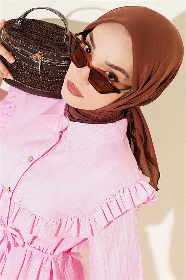 Soft Touch Series Scarf Dark Brown