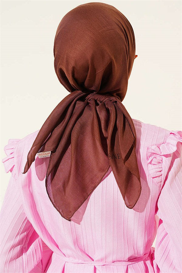 Soft Touch Series Scarf Dark Brown