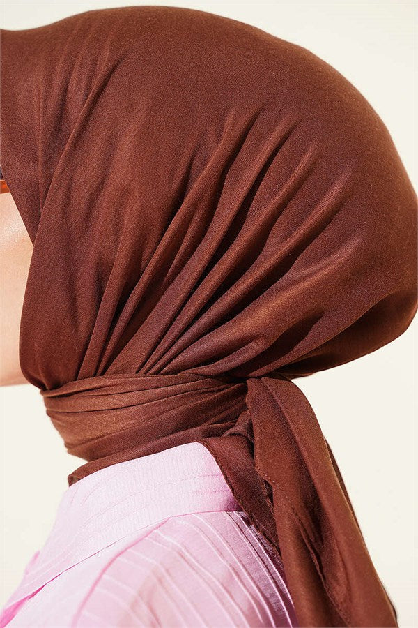Soft Touch Series Scarf Dark Brown