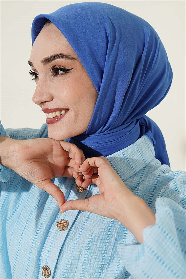Soft Touch Series Scarf Blue