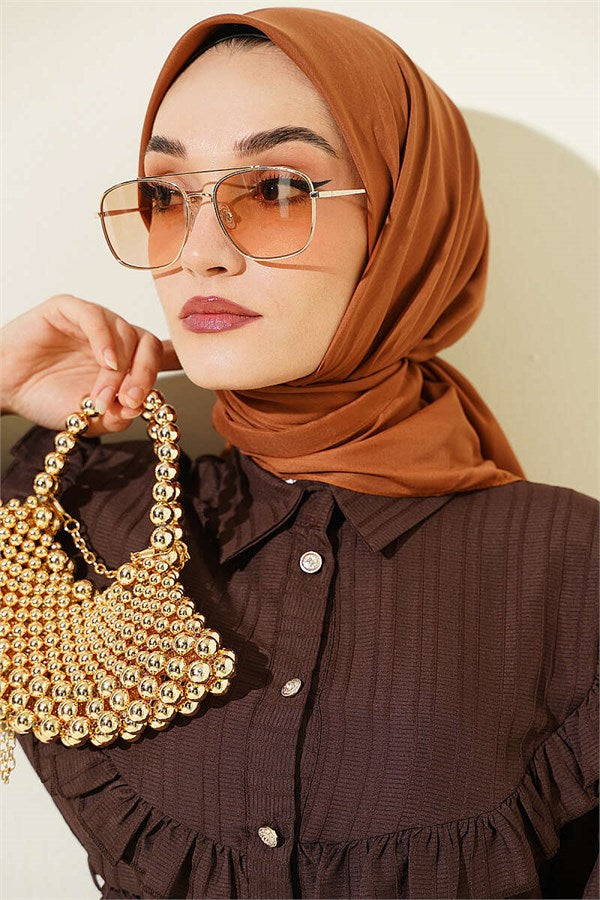 Soft Touch Series Scarf, Milky Coffee