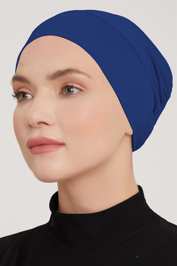 Sports Pool Cap Light Navy Blue