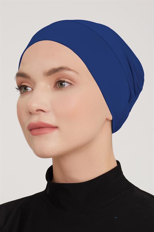 Sports Pool Cap Light Navy Blue