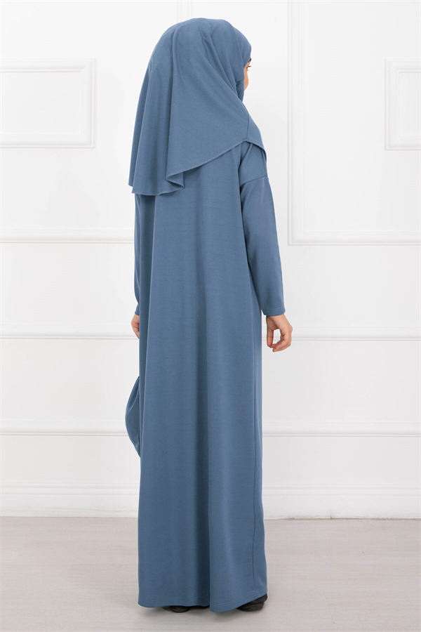 Modest Children's Prayer Dress, Baby Blue