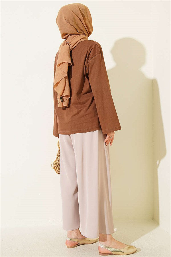 Turkish Coffee Printed Tunic Coffee