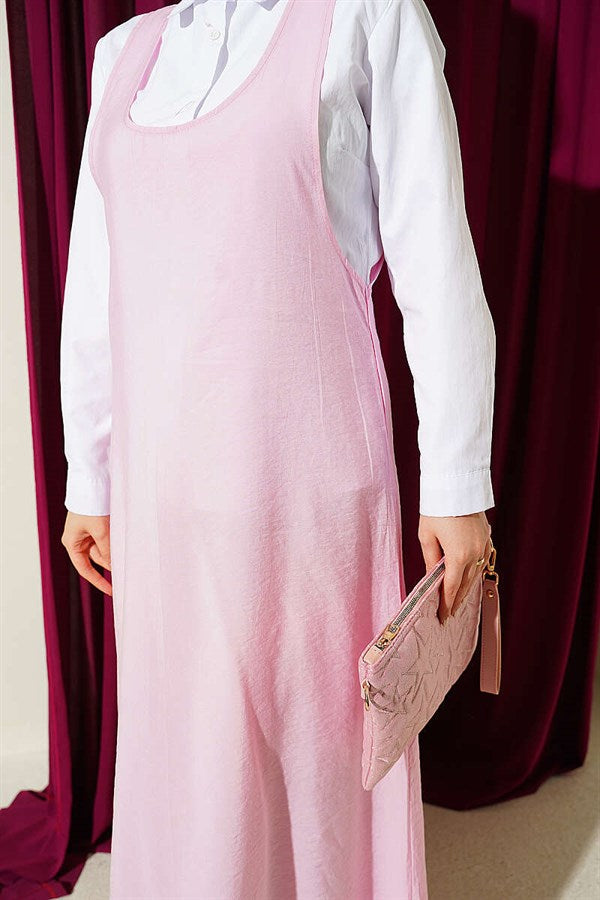U-Neck Vest Pink