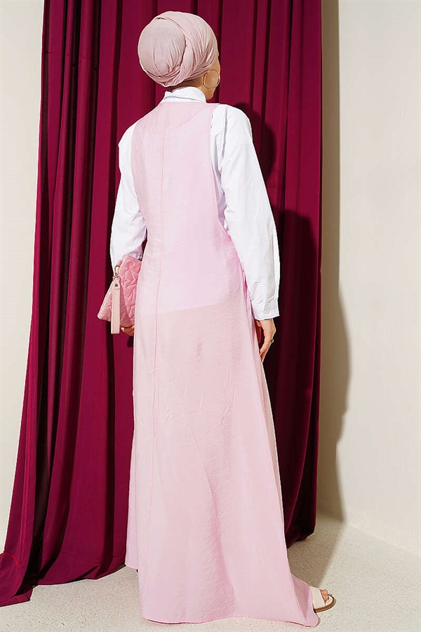 U-Neck Vest Pink