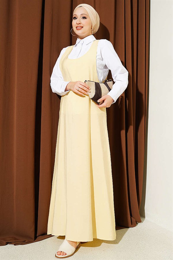 U-Neck Vest Yellow