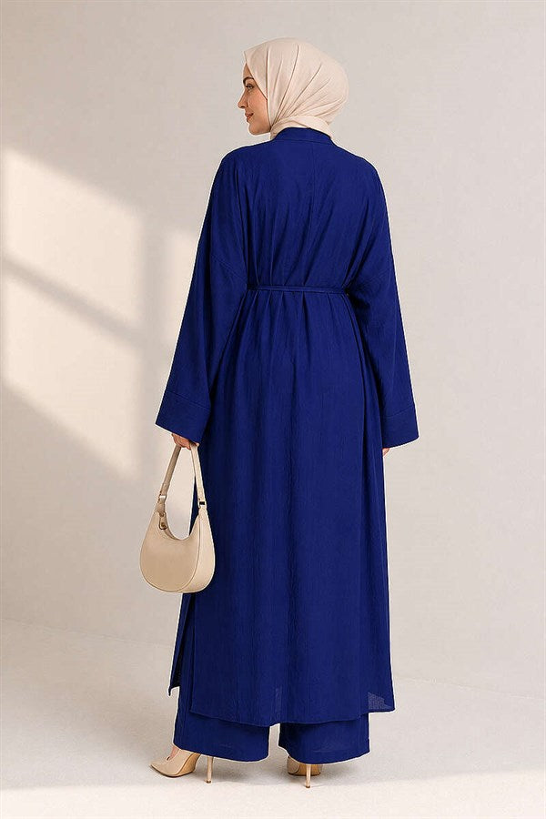 Long Cardigan 2 Piece Set (Saks)