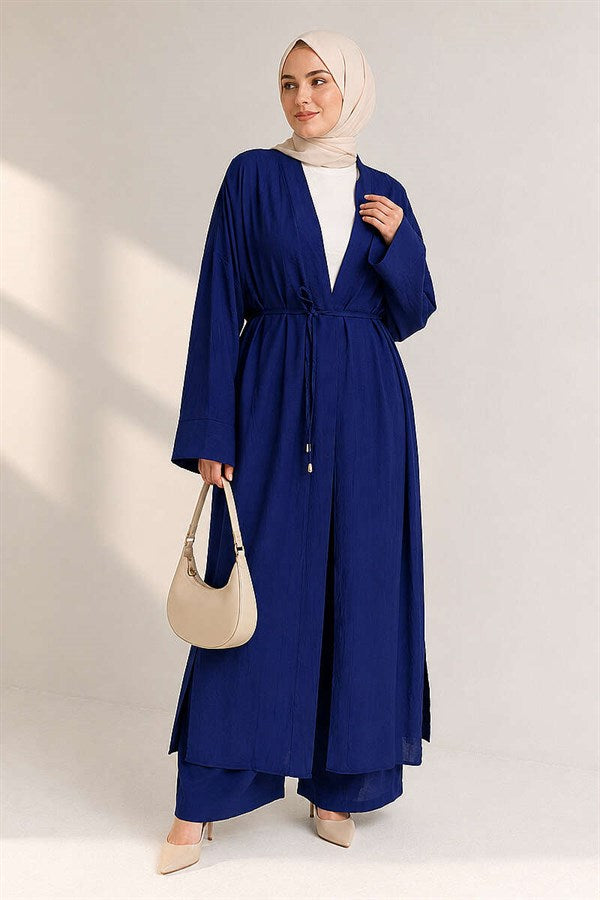 Long Cardigan 2 Piece Set (Saks)