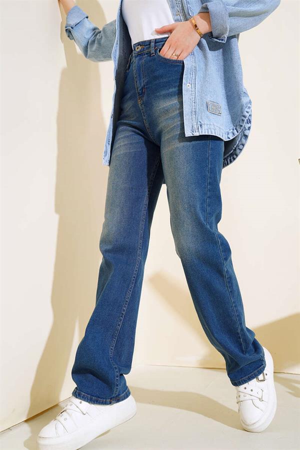  Long Jeans Dark Blue