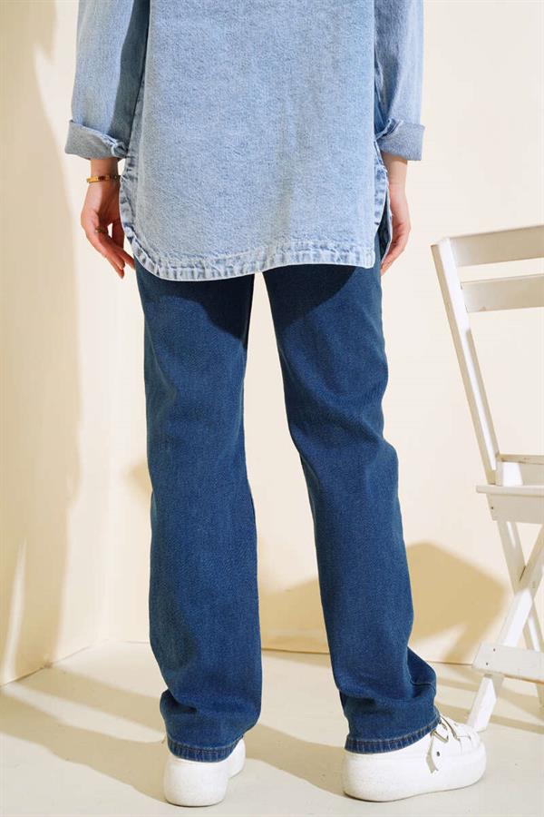  Long Jeans Dark Blue