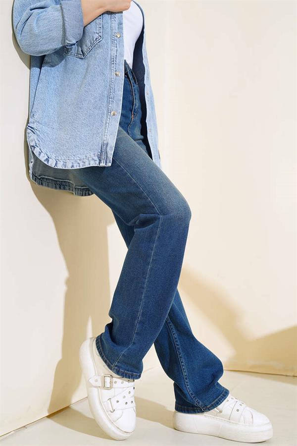  Long Jeans Dark Blue