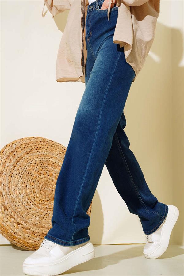  Long Jeans Medium Blue