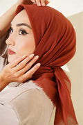 Vera Plain Scarf Copper