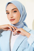 Vera Plain Scarf Baby Blue