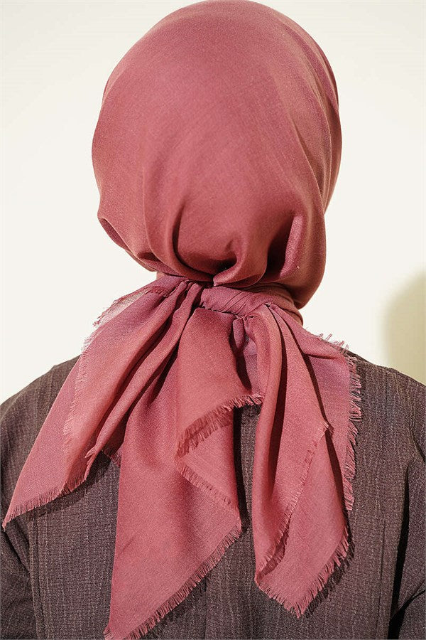 Vera Plain Scarf, Rose Pink