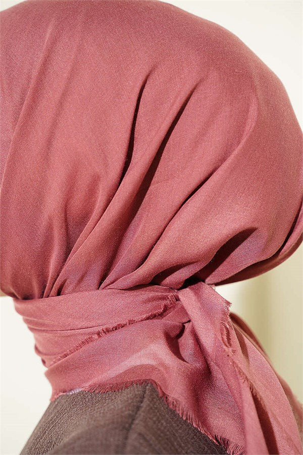 Vera Plain Scarf, Rose Pink