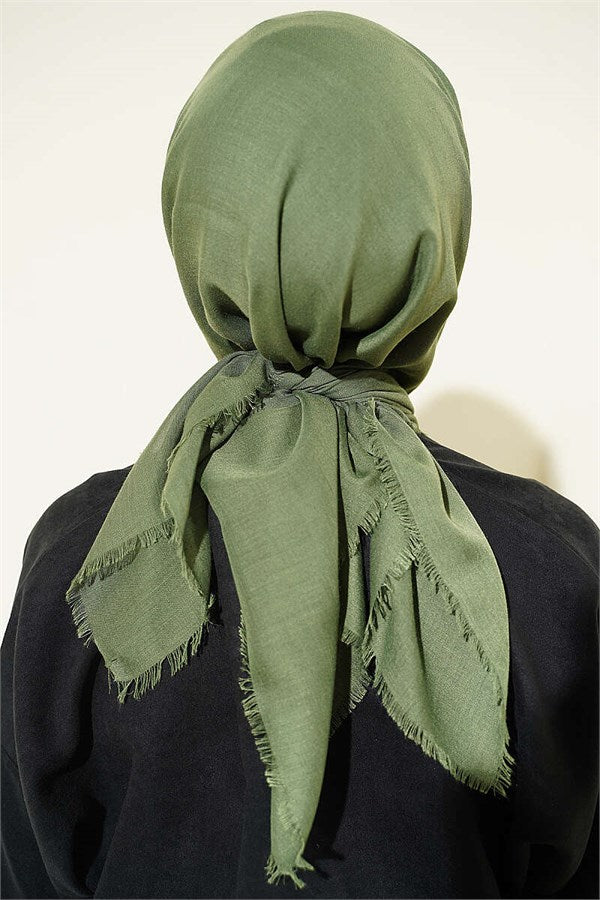 Vera Plain Scarf Khaki