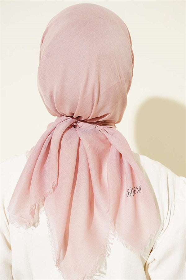 Vera Plain Scarf Powder