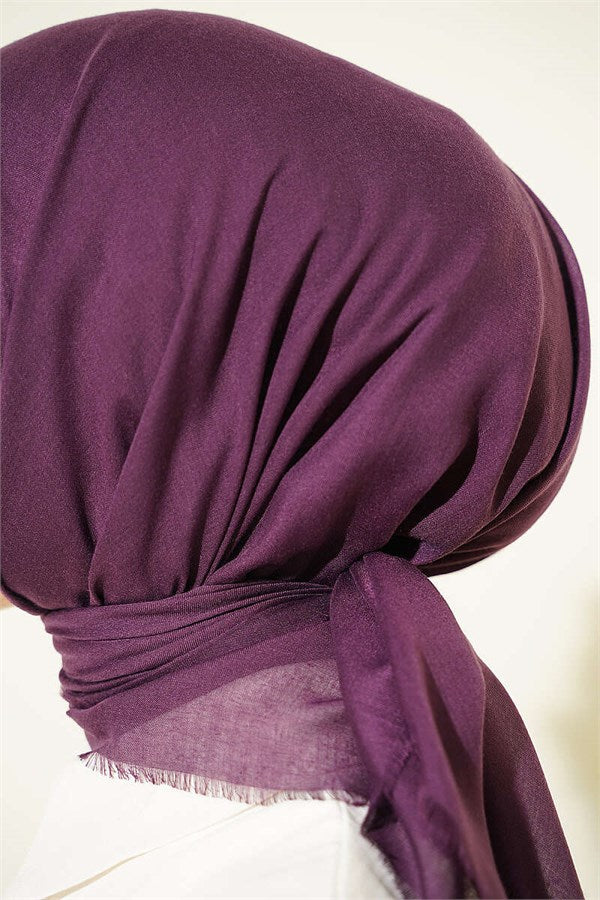 Vera Plain Scarf Vinegar