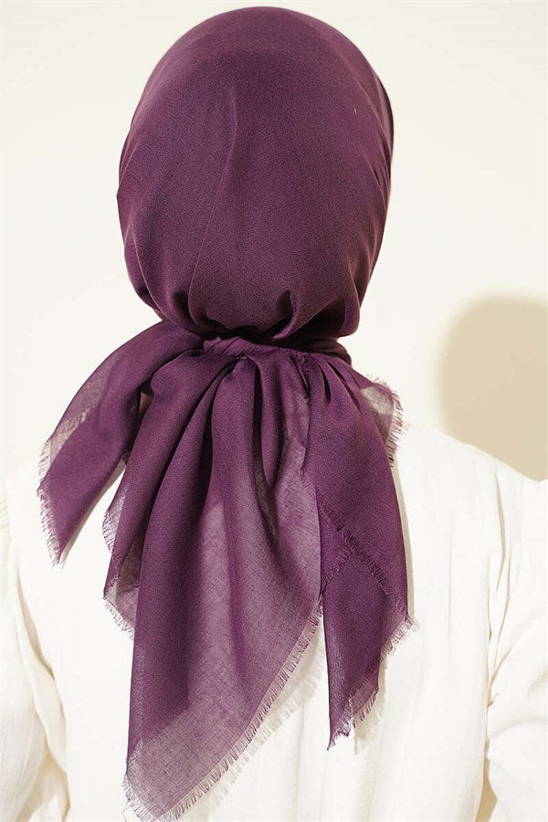 Vera Plain Scarf Vinegar