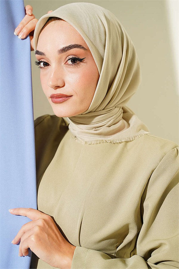 Vera Plain Scarf Stone