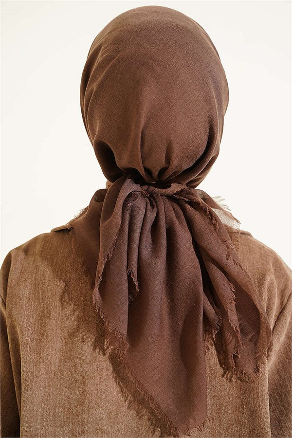Vera Plain Scarf Earth