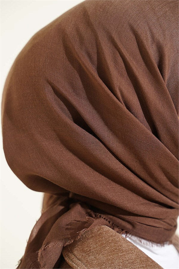 Vera Plain Scarf Earth