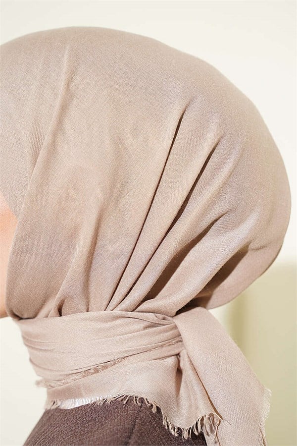 Vera Plain Scarf Mink