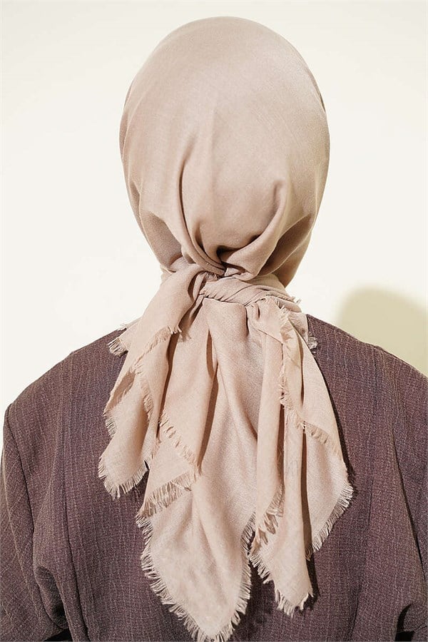 Vera Plain Scarf Mink