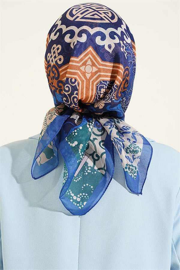 Vera Ethnic Motif Scarf Saks