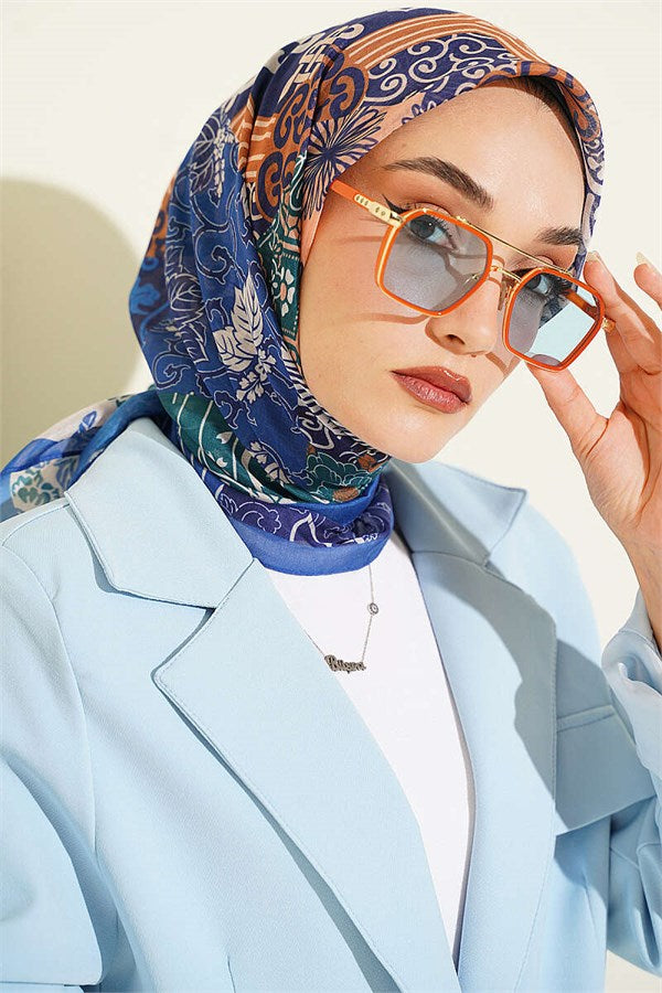 Vera Ethnic Motif Scarf Saks